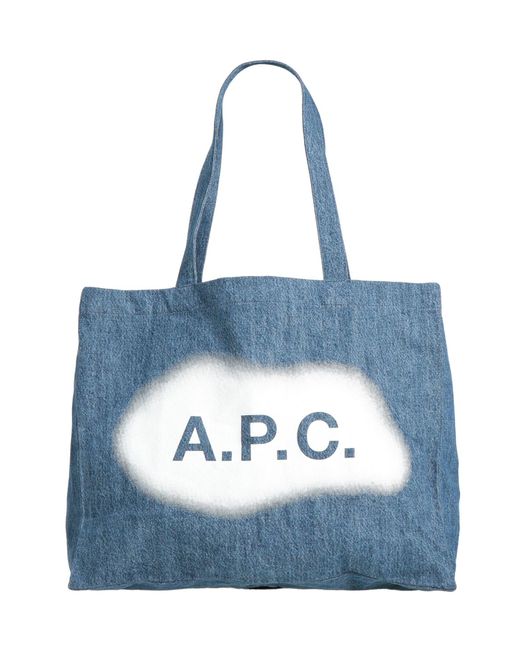 A.P.C. Blue Shoulder Bag