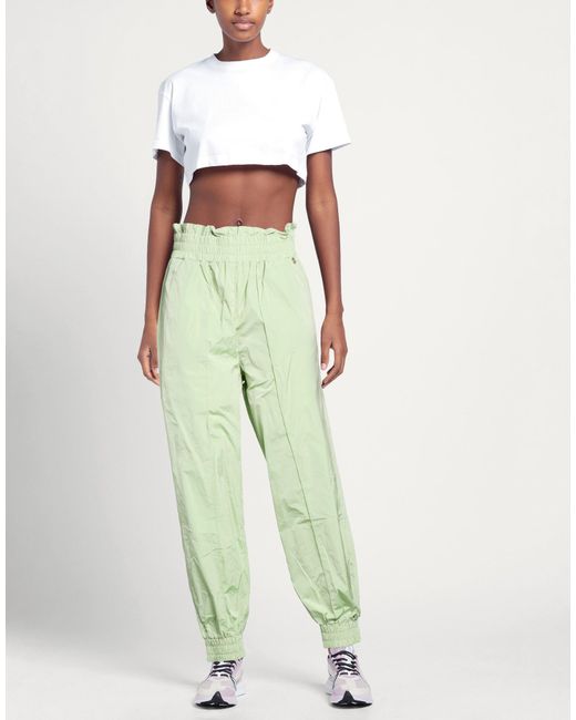 Versace Jeans Couture Green Light Pants Polyester