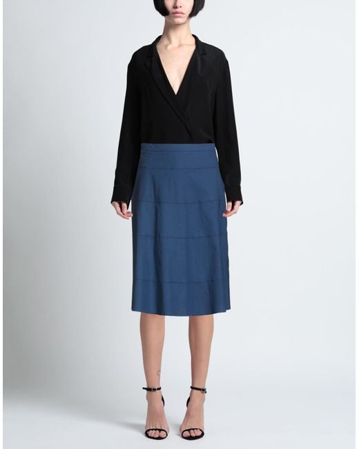 Gonna Midi di ROSSO35 in Blue