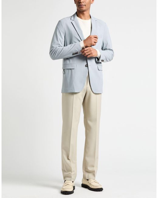 Rrd Blue Blazer Polyamide, Elastane for men