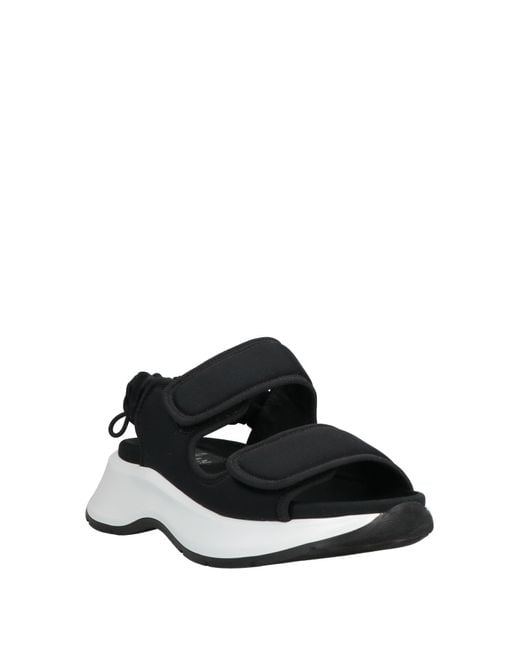 Hogan Sandals Black