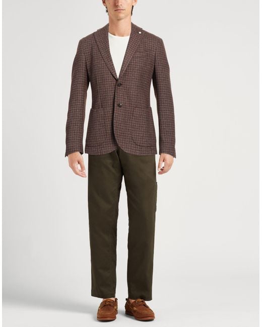L.b.m. 1911 Brown Blazer for men