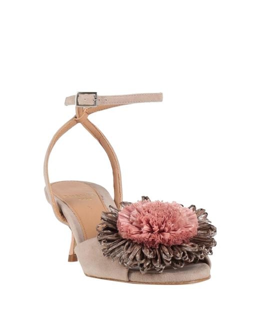 Chantal 1962 Pink Light Sandals Leather