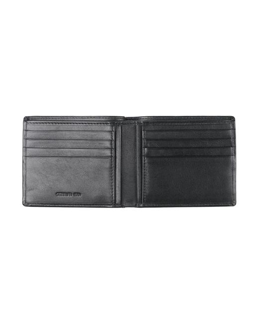 Cerruti 1881 Black Wallet Cow Leather for men