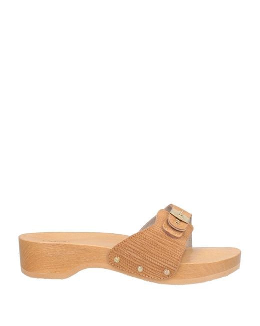 Scholl Natural Mules & Clogs