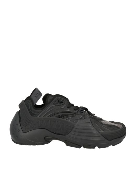Lanvin Black Flash-x Trainers for men