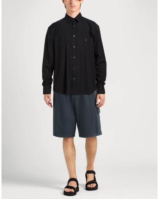 John Richmond Black Shirt Cotton for men