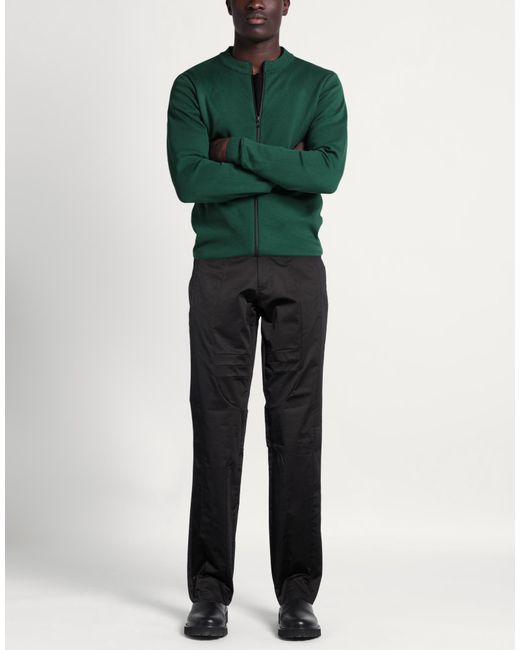 Gazzarrini Black Pants Cotton, Elastane for men