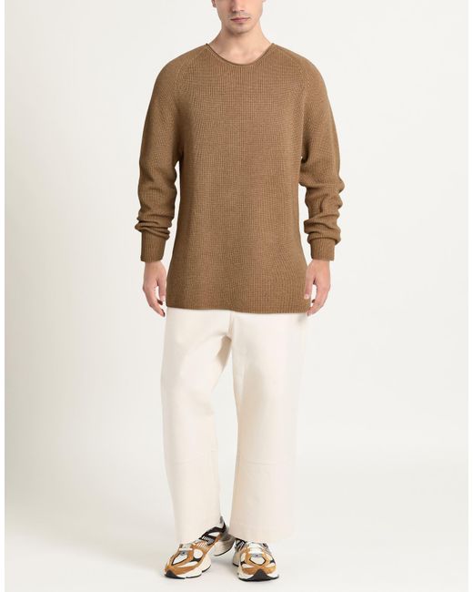 AROVESCIO Brown Jumper for men