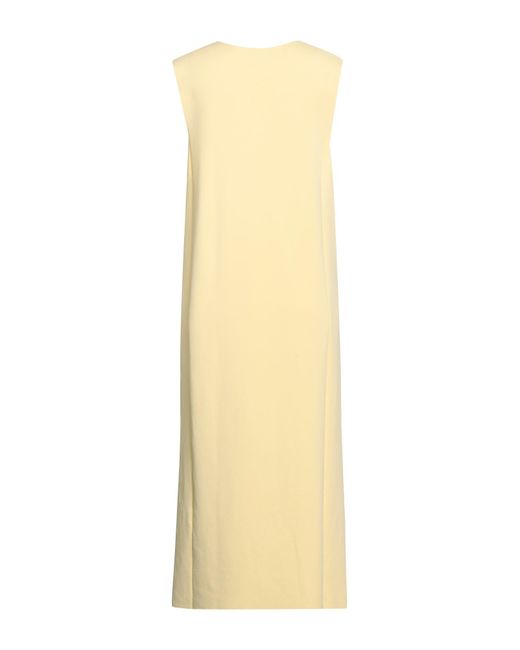 Jil Sander Metallic Midi Dress