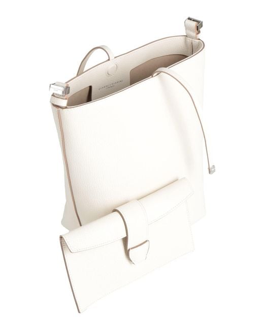 Gianni Chiarini White Cross-Body Bag