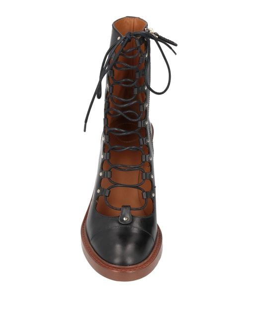 Chloé Black Ankle Boots