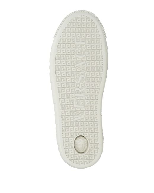 Versace Brown Greca Canvas Sneaker