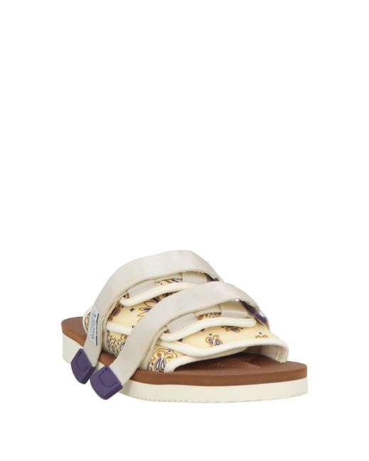 Suicoke White Sandals