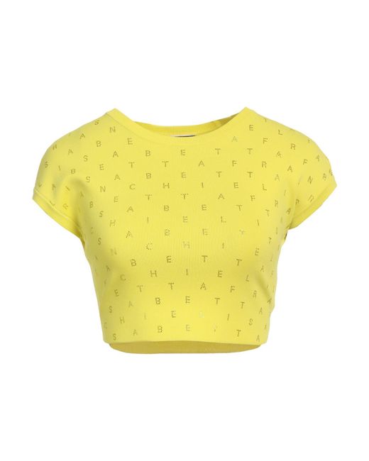 Pullover Elisabetta Franchi de color Yellow