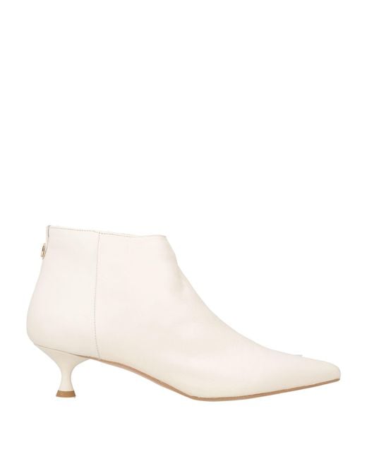 Joy Wendel Natural Ankle Boots