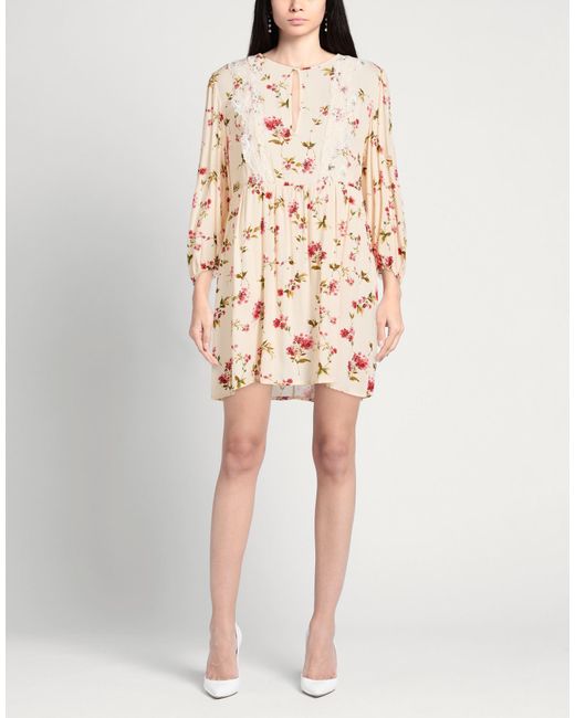Please White Mini Dress Viscose