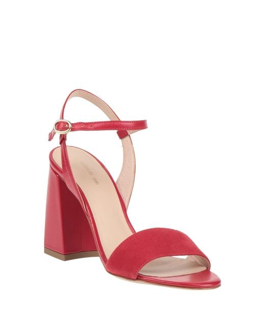 Cerruti 1881 Pink Sandals Leather