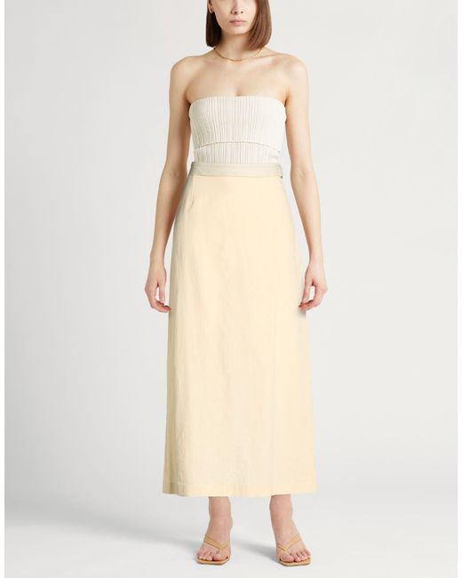 Alysi Natural Maxi Skirts