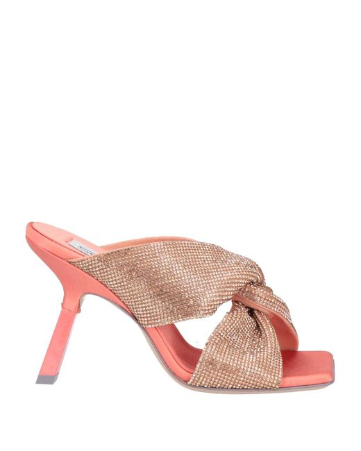 Sebastian Milano Pink Sandals