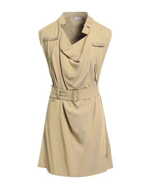 Minivestido Burberry de color Natural