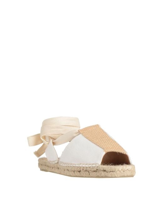 Castaner White Espadrilles