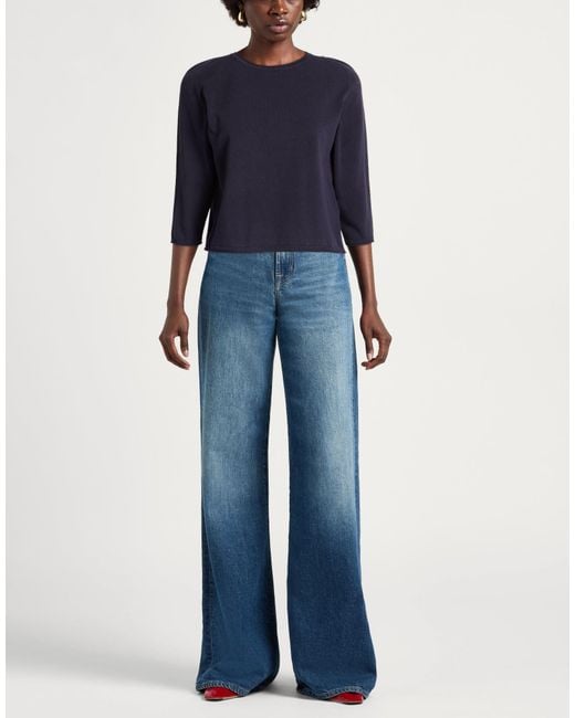 Pullover Rrd de color Blue