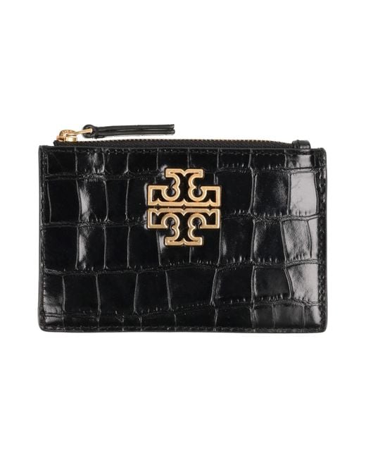Tory Burch Black Cardholder Leather