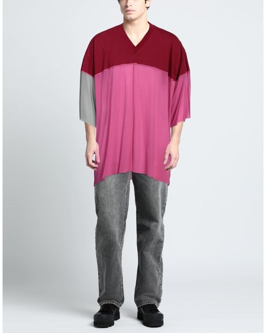 Rick Owens Pink T-shirt for men