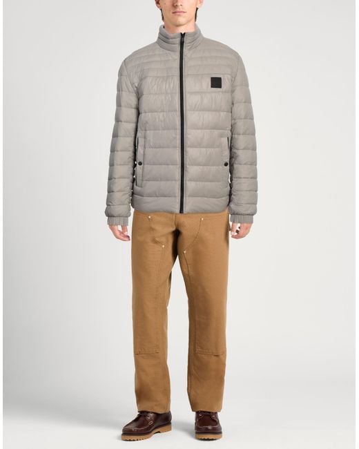 Boss Gray Puffer Polyamide, Elastane for men