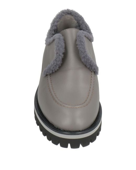 Le Silla Gray Loafers