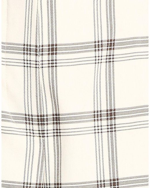 Semicouture White Pants Polyamide, Viscose, Polyester, Elastane