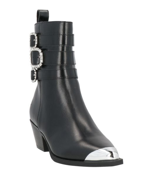 Steve Madden Black Ankle Boots