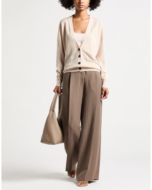 Brunello Cucinelli Natural Cardigans