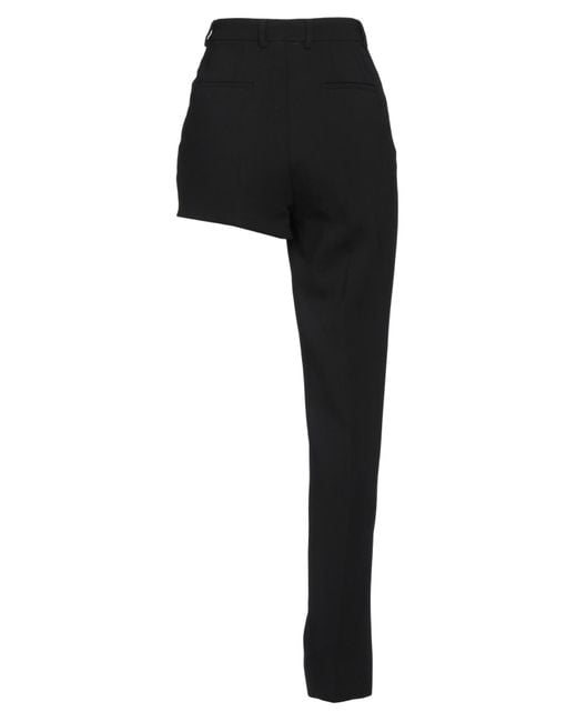 Dolce & Gabbana Black Pants Virgin Wool, Polyamide, Elastane