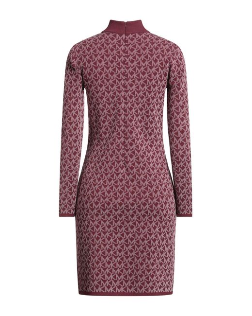 MICHAEL Michael Kors Purple Mini-Kleid