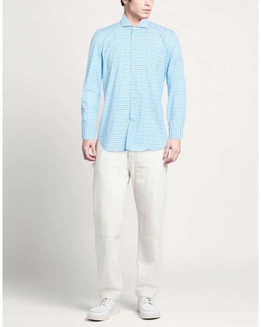 Ghirardelli Blue Shirts for men