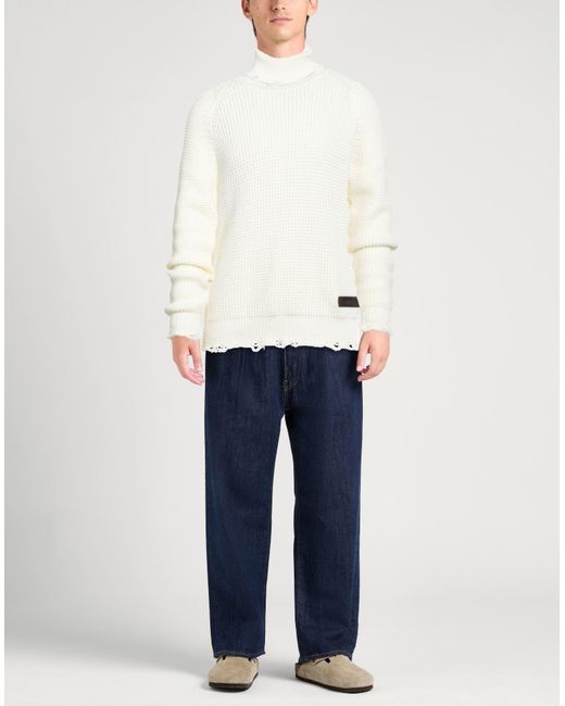 DSquared² White Turtlenecks for men