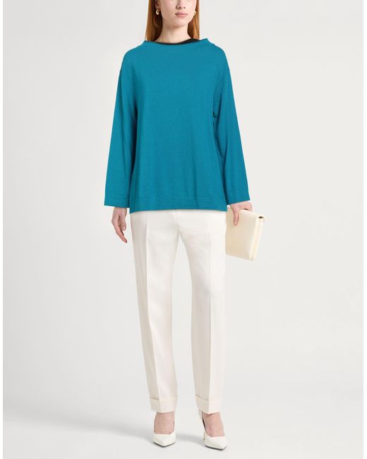 Liviana Conti Blue Sweater Virgin Wool