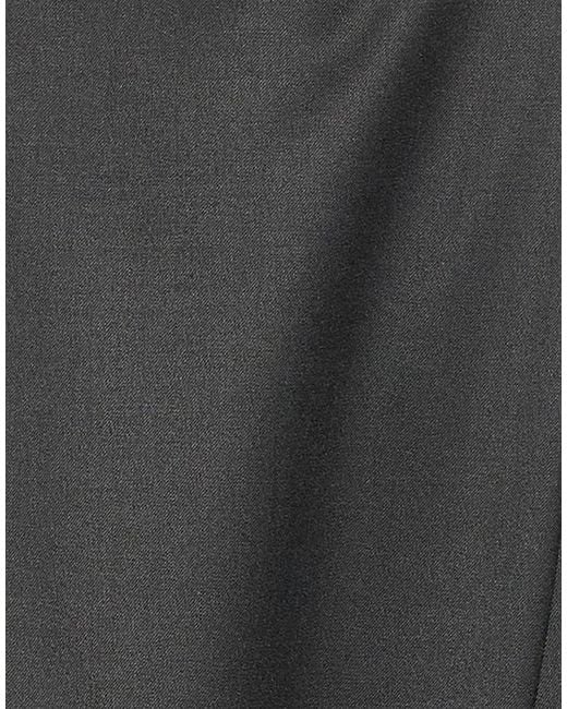 Ganni Gray Pants Polyester, Wool, Elastane