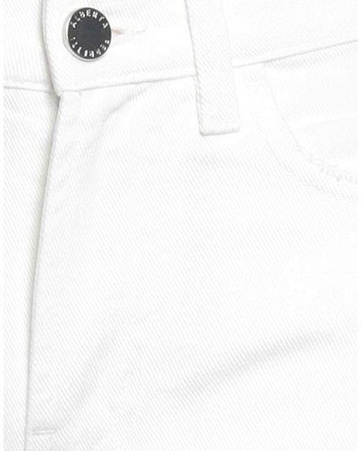 Alberta Ferretti White Pants