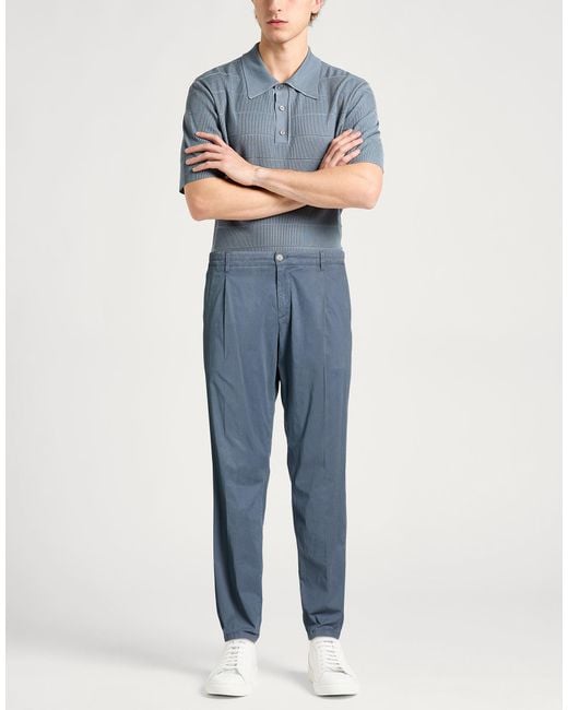 Fedeli Blue Trouser for men