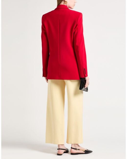MSGM Red Blazer