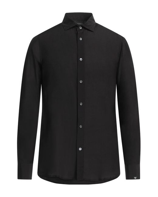 Emporio Armani Hemd in Black für Herren