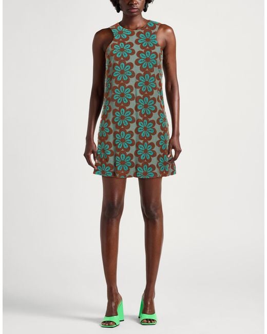 LaDoubleJ Green Mini Dresses