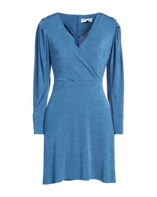 Closet Blue Mini Dress