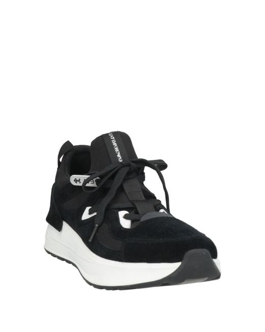 EA7 Black Sneakers for men