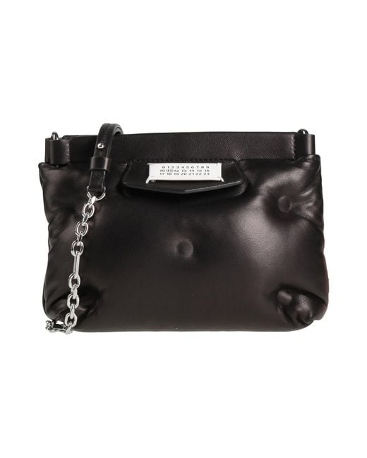 Maison Margiela Black Cross-Body Bag Ovine Leather