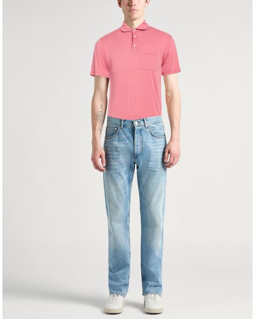 Polo Hackett de hombre de color Pink