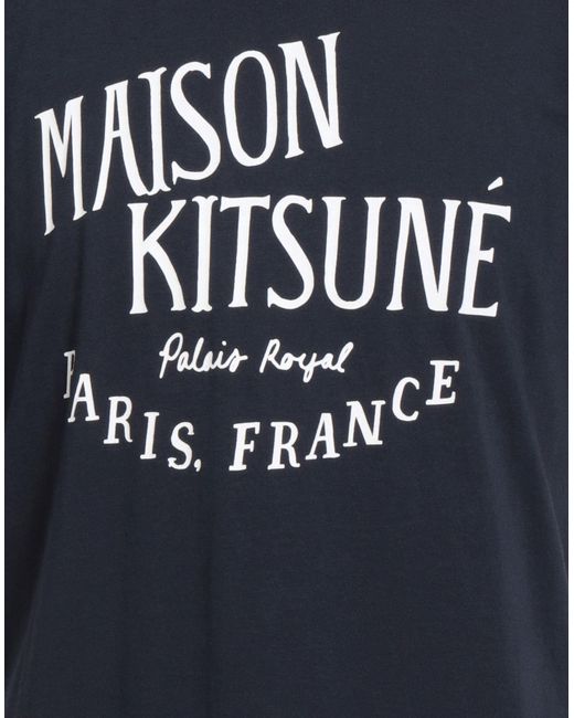 Maison Kitsuné Blue T-shirt for men